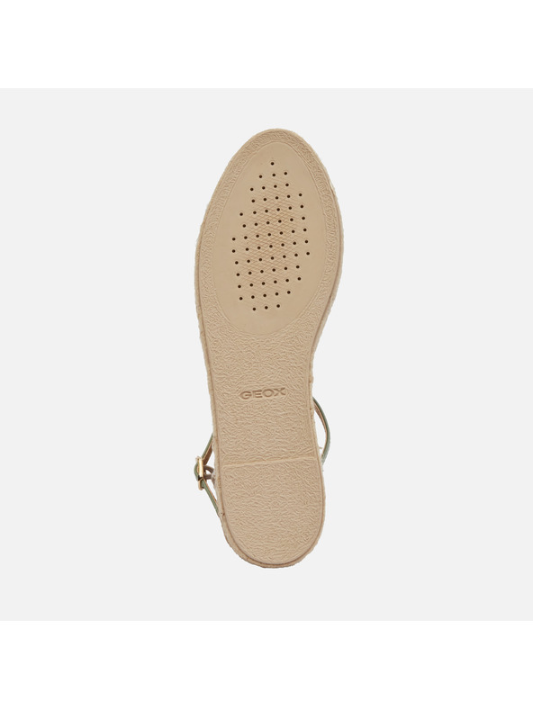 Geox Hellgrüne Damen-Sandalen Geox D Lampedusa