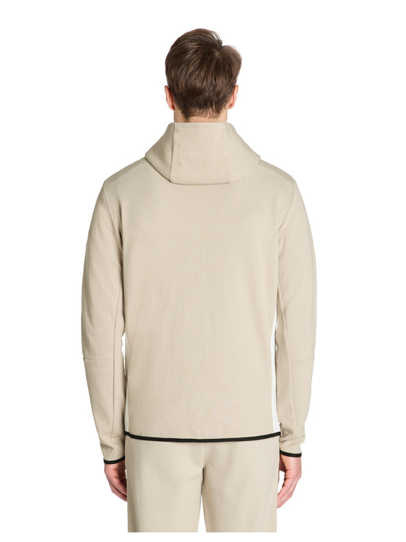 Celio Beige Herren-Kapuzenpullover mit Reißverschluss Celio Lenewyoke