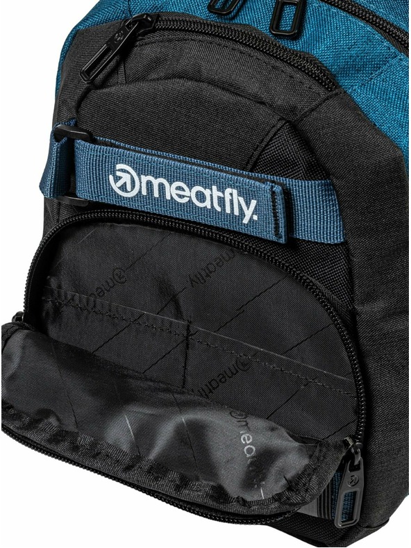 Meatfly Meatfly Rucksack Levi Petrol Meliert/Anthrazit Meliert 10 L