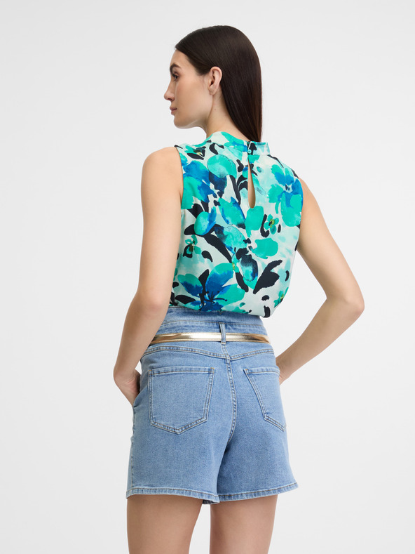 Orsay Blaue Damenbluse ORSAY