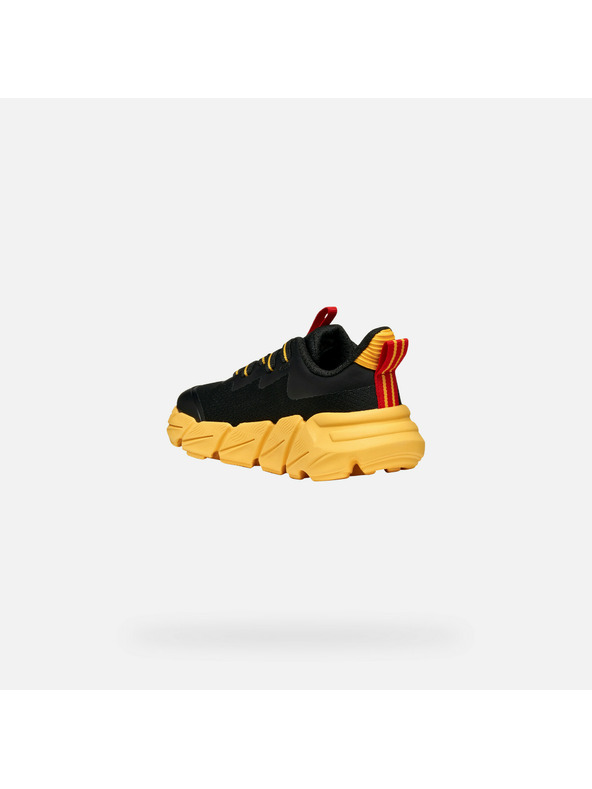 Geox Schwarze Jungen-Sneaker Geox Flexyper Fast