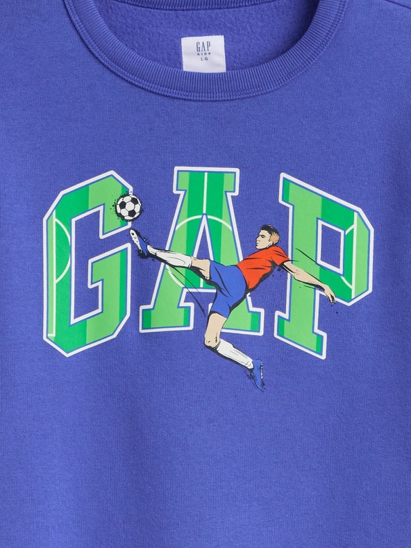 GAP Jungen-Sweatshirt mit Logo und Fleece GAP