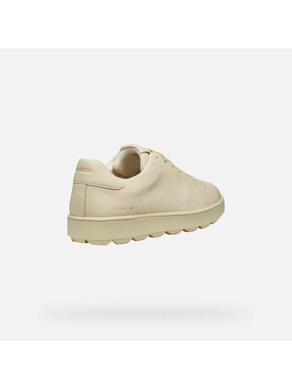 Geox Cremefarbene Herren-Sneaker Geox Spherica ECUB-1