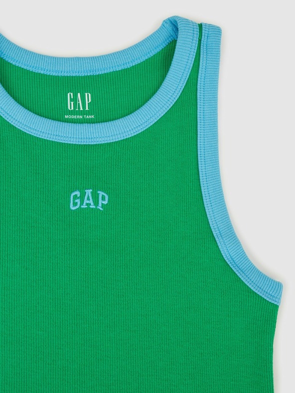 GAP Geripptes Top mit Logo GAP
