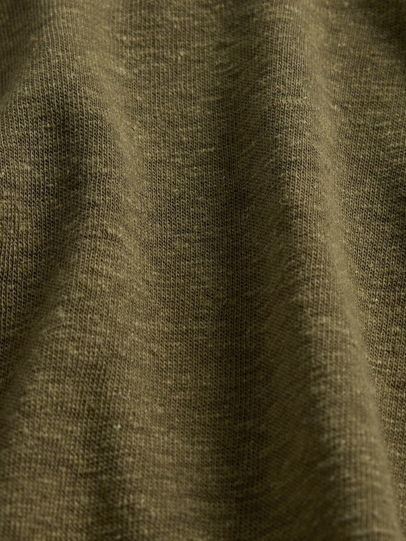 GAP Damen-Leinen-Crop-T-Shirt GAP