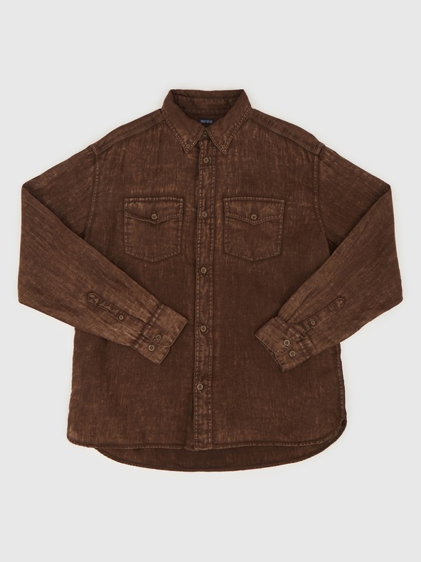 GAP Herren Leinenhemd Classic Shirt GAP