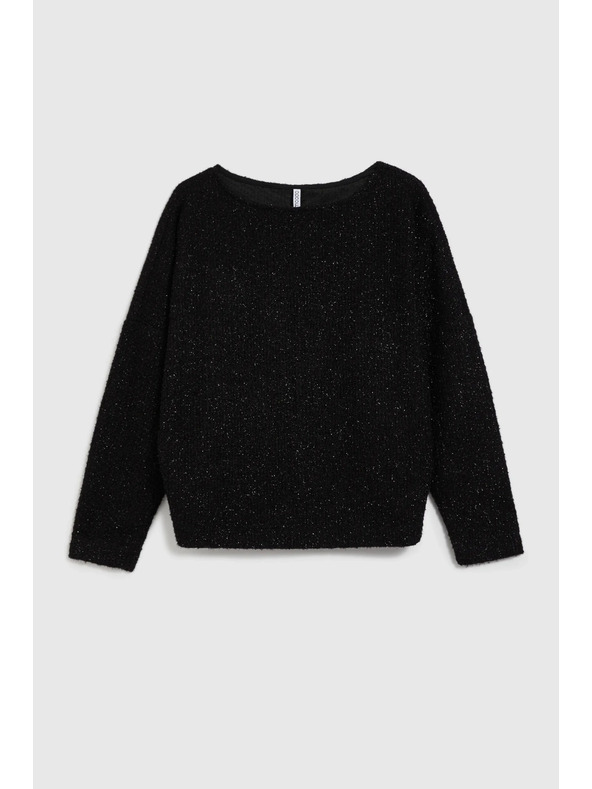 Moodo Schwarzes Langarmoberteil