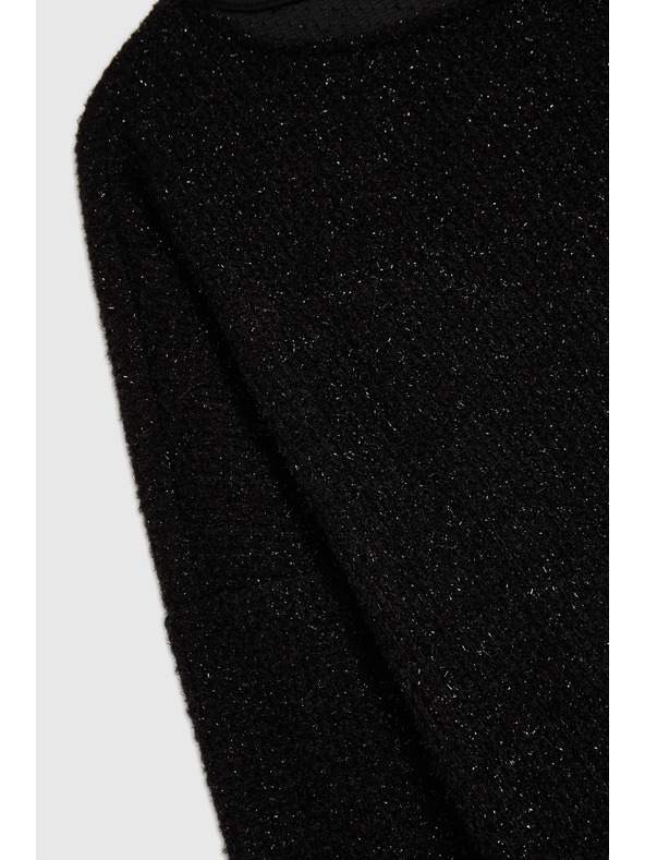 Moodo Schwarzes Langarmoberteil