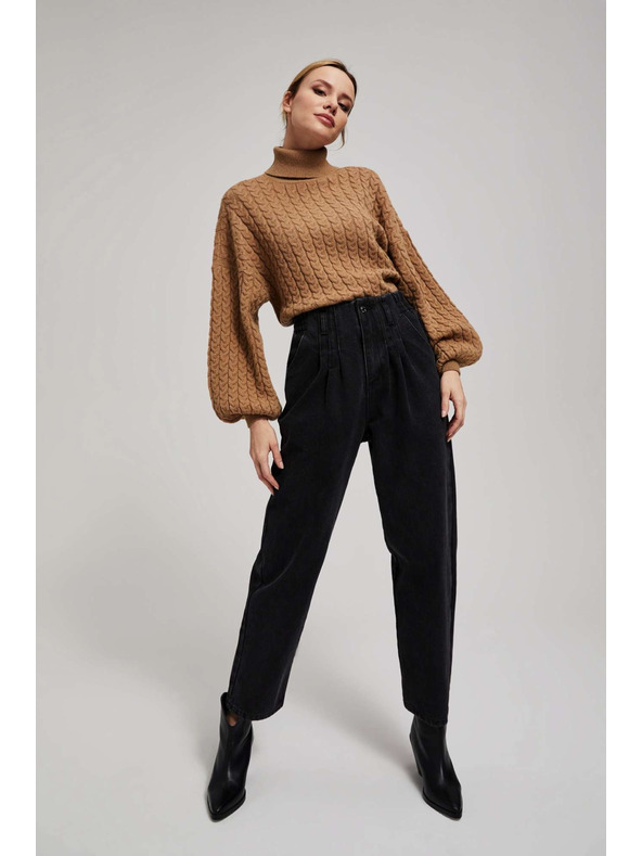 Moodo Schwarze Hose Moodo