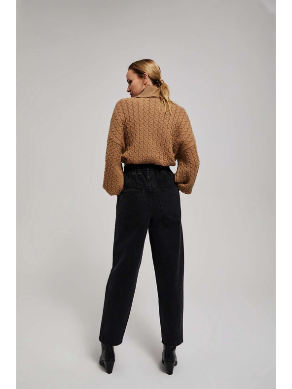 Moodo Schwarze Hose Moodo