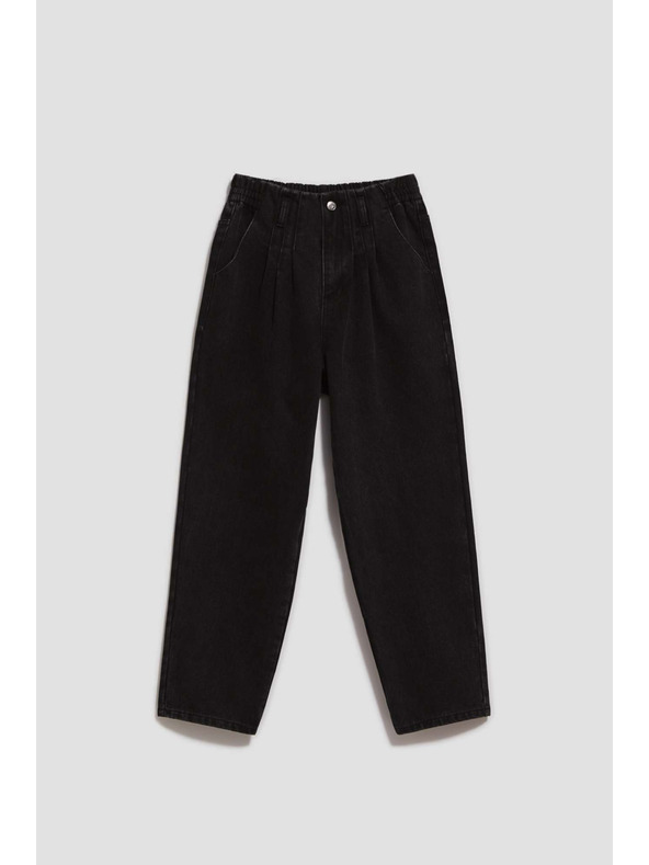 Moodo Schwarze Hose Moodo