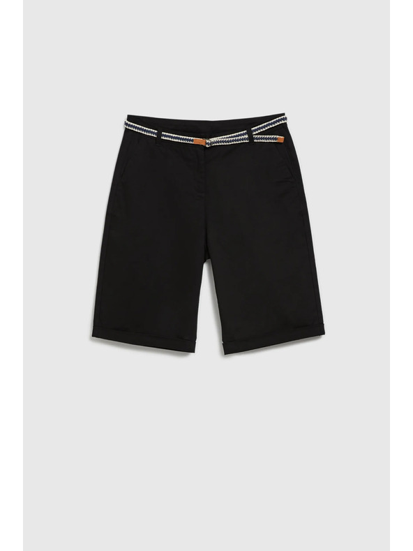 Moodo Schwarze Damenshorts Moodo