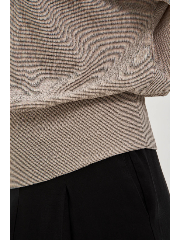 Moodo Beiges Damen-T-Shirt Moodo