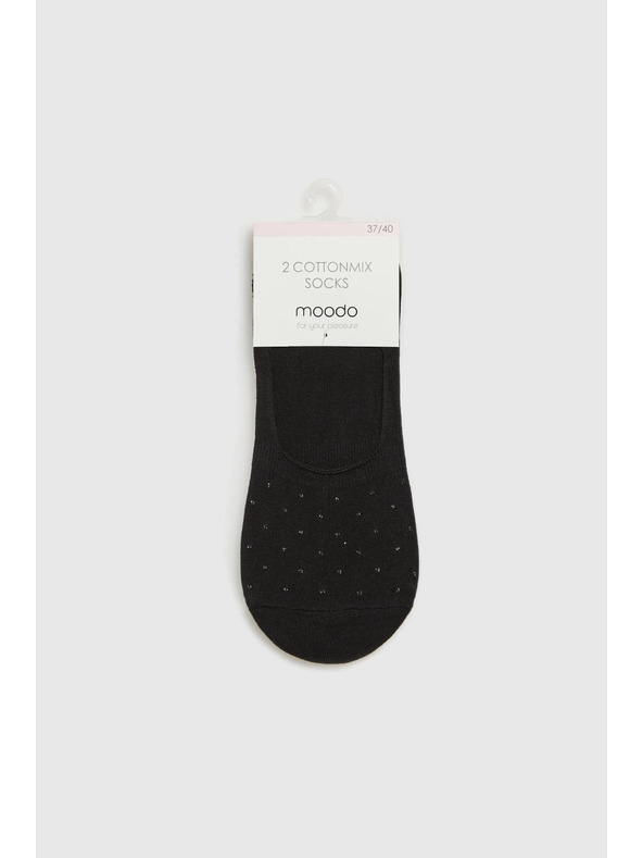 Moodo Schwarze Damenstrümpfe Moodo