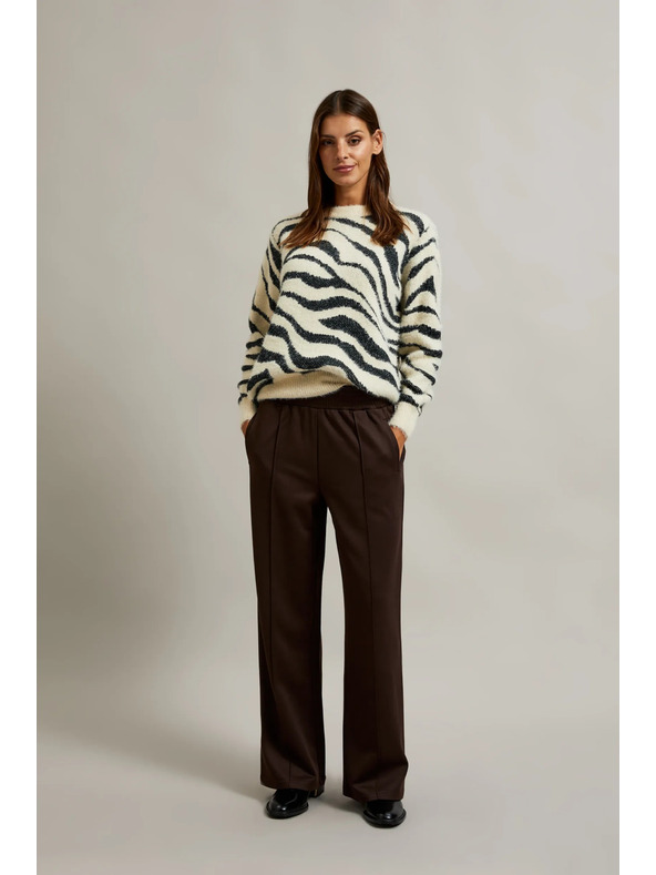 Moodo Damenpullover mit Tiermuster