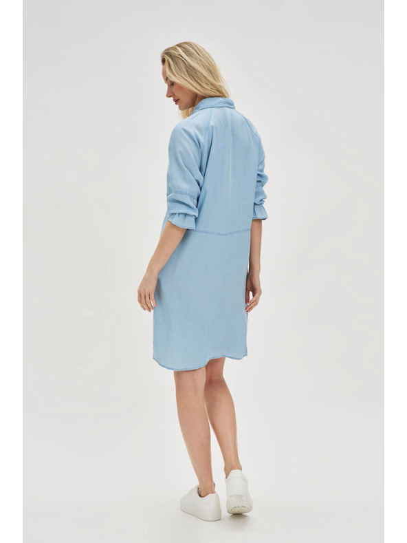 Moodo Blaues Damenkleid Moodo