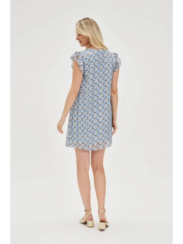 Moodo Blaues Damenkleid Moodo