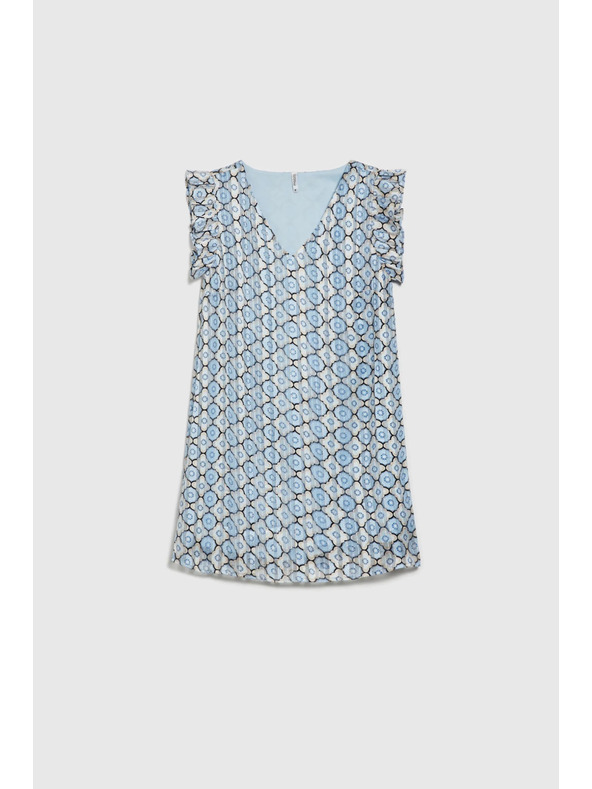 Moodo Blaues Damenkleid Moodo