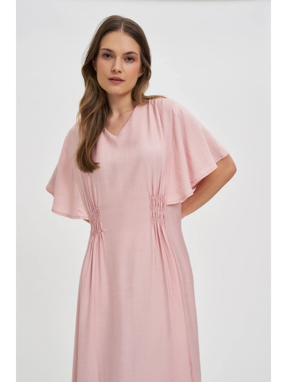 Moodo Rosa Damen-Kleid Moodo