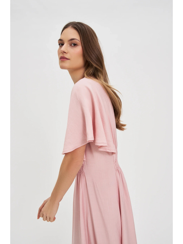Moodo Rosa Damen-Kleid Moodo