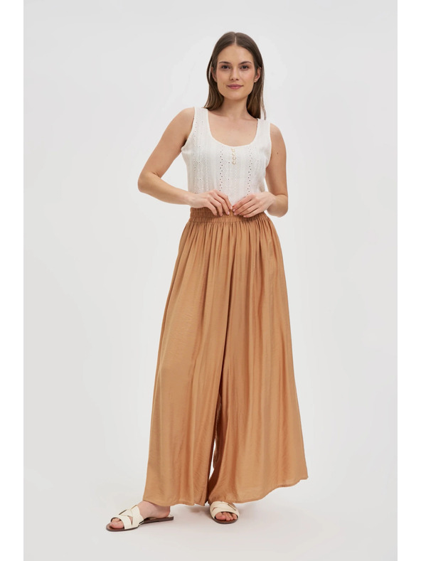 Moodo Weißes Damen-Top ärmellos