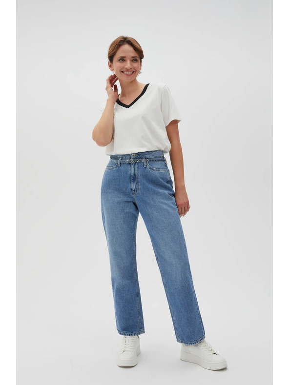 Moodo Blaue Damenjeans