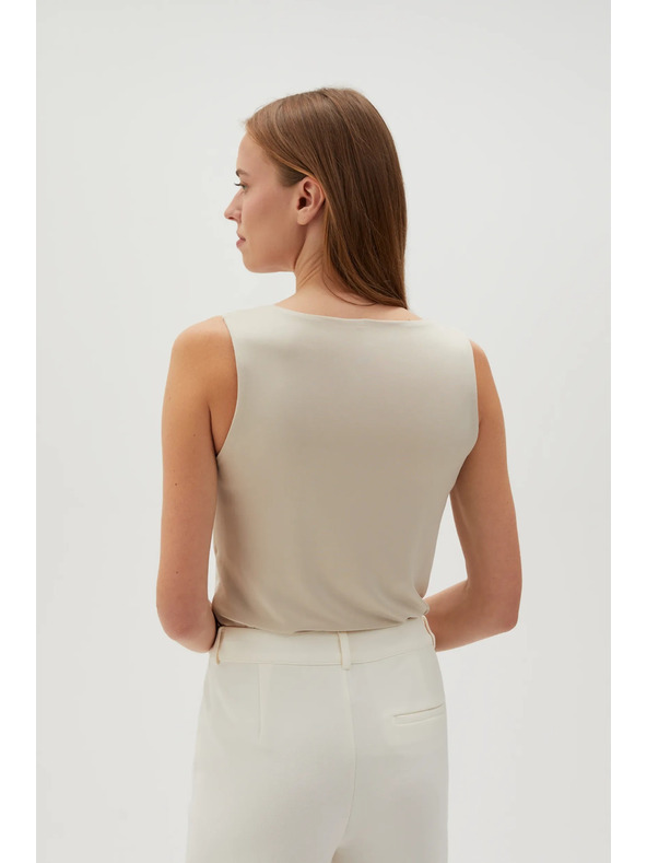 Moodo Beiges Damen Top