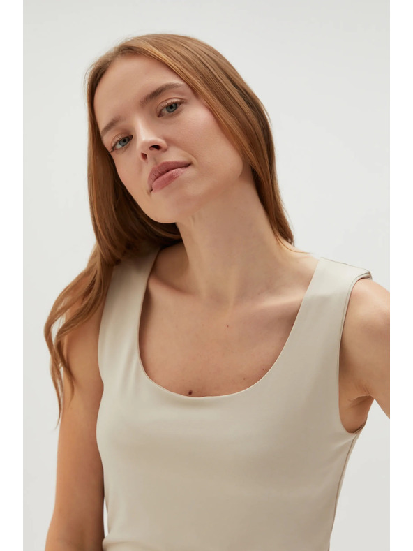 Moodo Beiges Damen Top