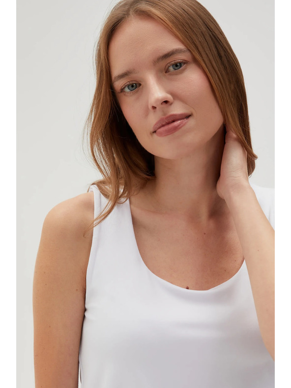 Moodo Weißes Damen Top