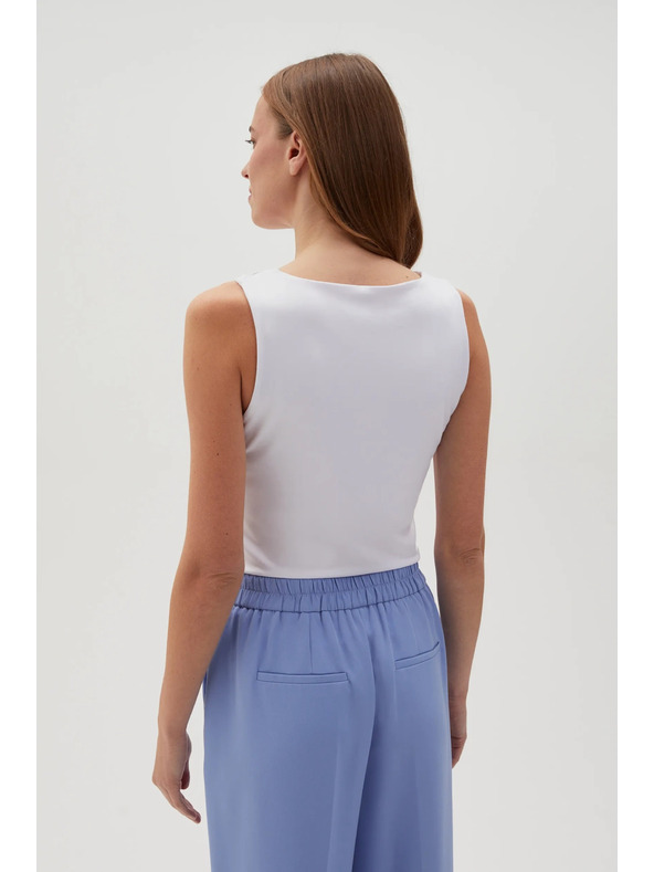 Moodo Weißes Damen Top
