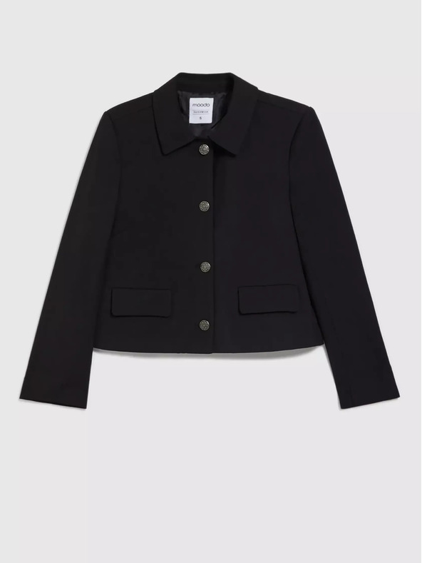 Moodo Schwarze Damenjacke