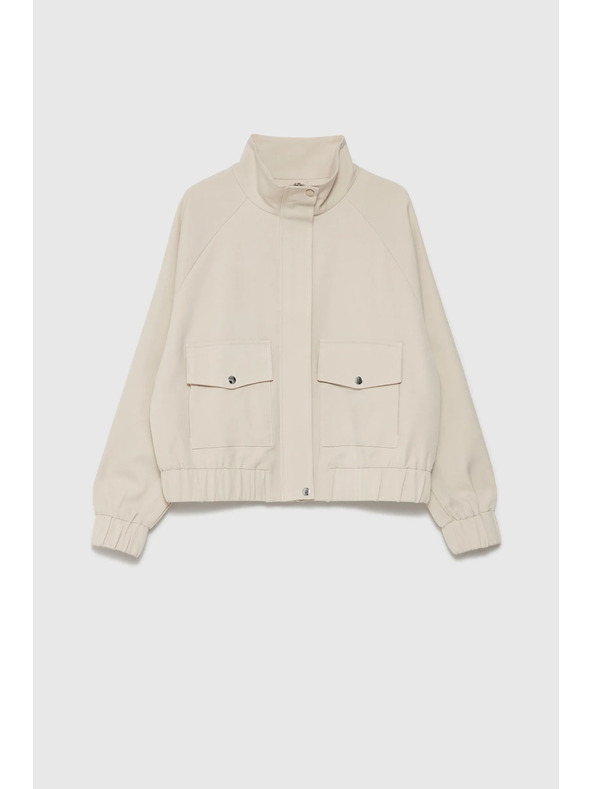 Moodo Hellbeige Damenjacke
