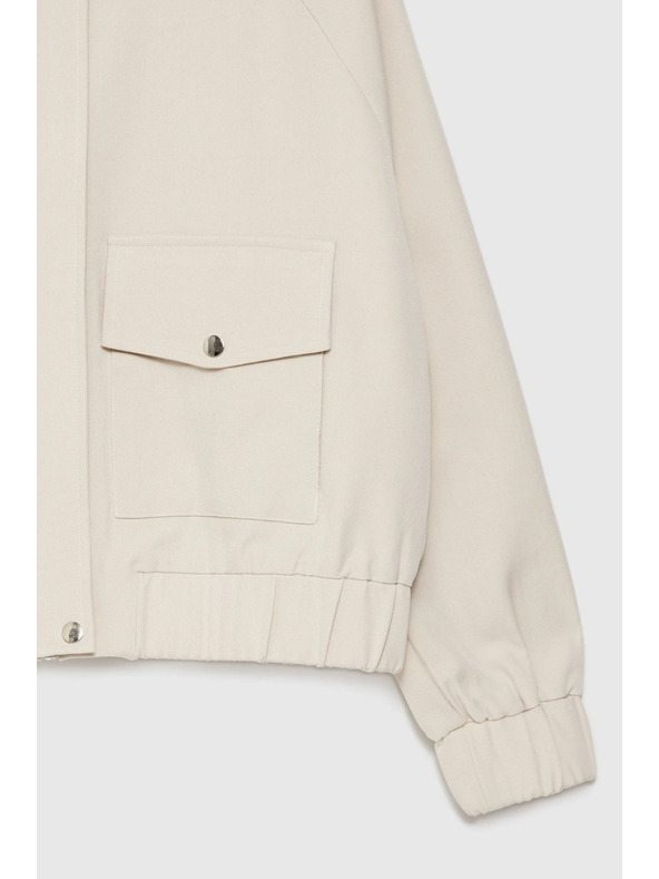 Moodo Hellbeige Damenjacke