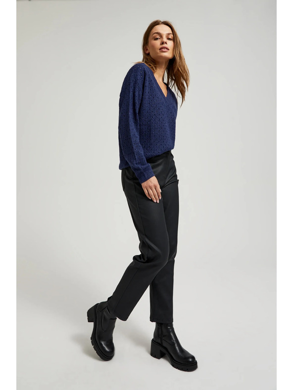 Moodo Schwarze Damenhose