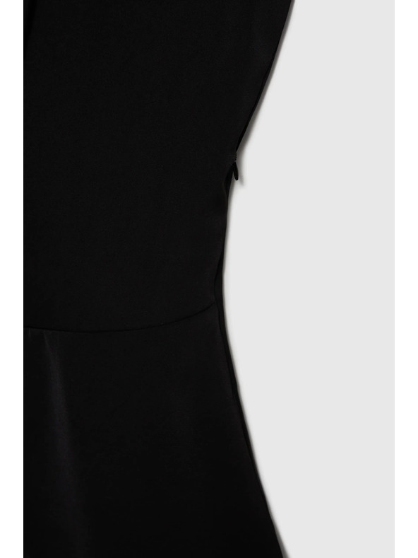 Moodo Schwarze Damenbluse