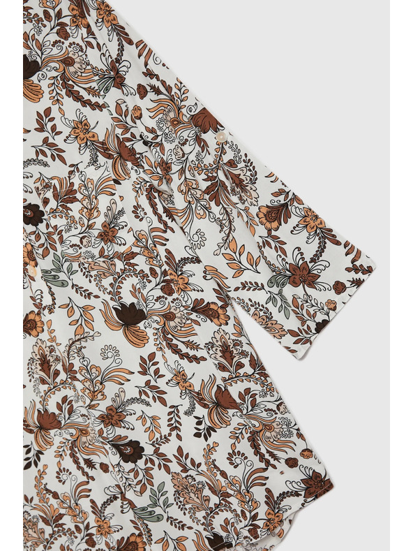 Moodo Beige Damenbluse