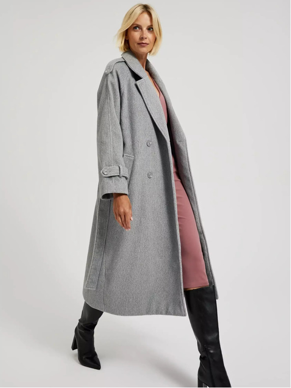 Moodo Graue Damen-Jacke