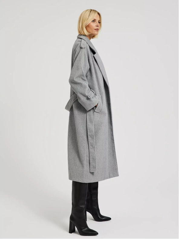 Moodo Graue Damen-Jacke