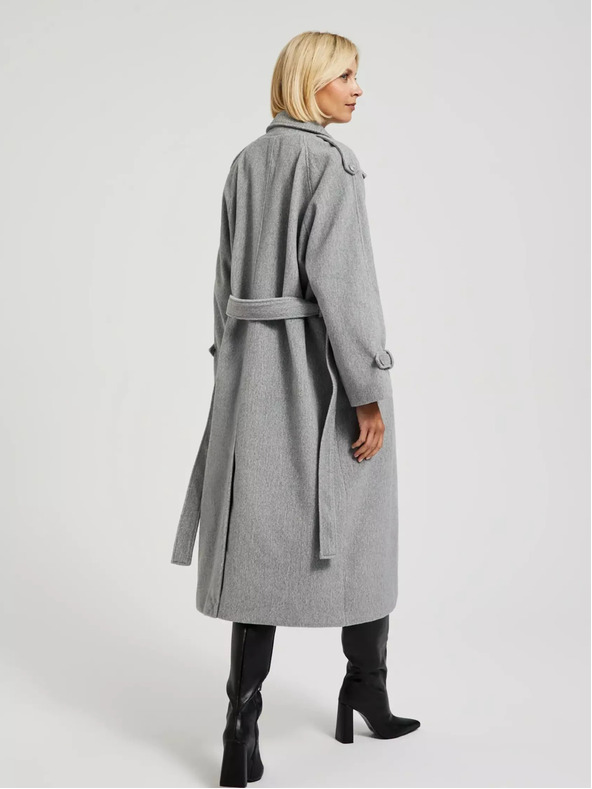 Moodo Graue Damen-Jacke