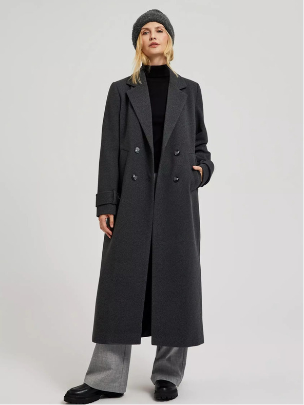 Moodo Graue Damen-Jacke