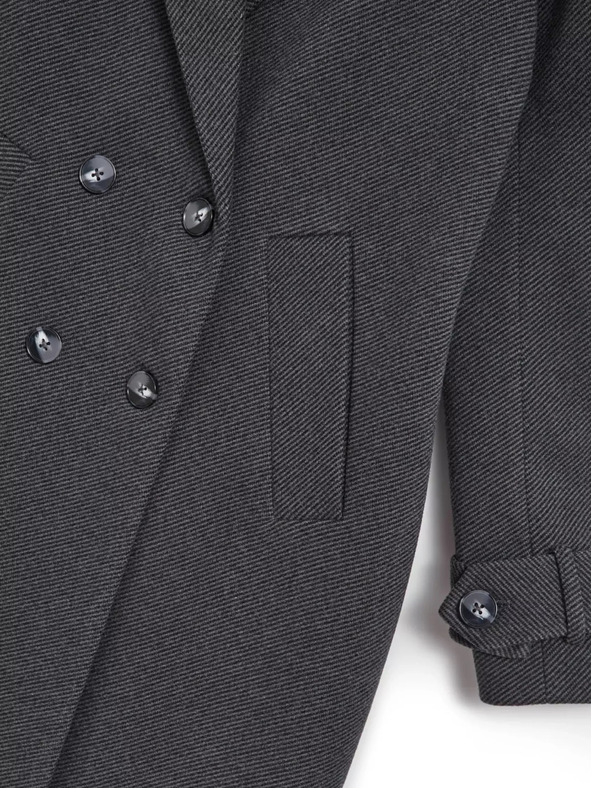 Moodo Graue Damen-Jacke