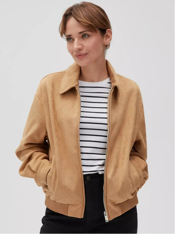 Moodo Beige Damenjacke