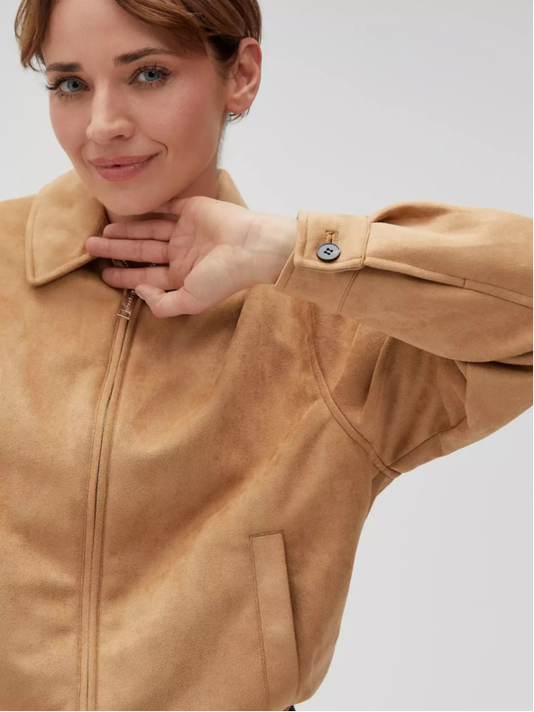 Moodo Beige Damenjacke
