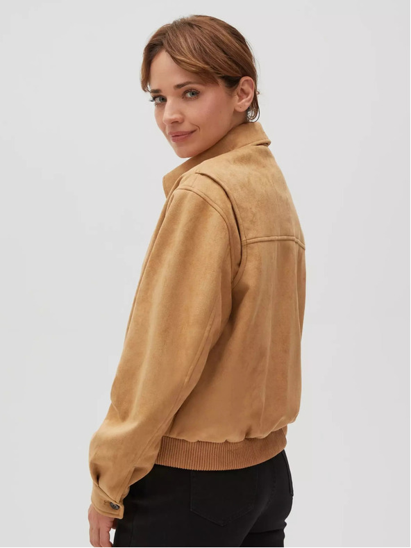 Moodo Beige Damenjacke