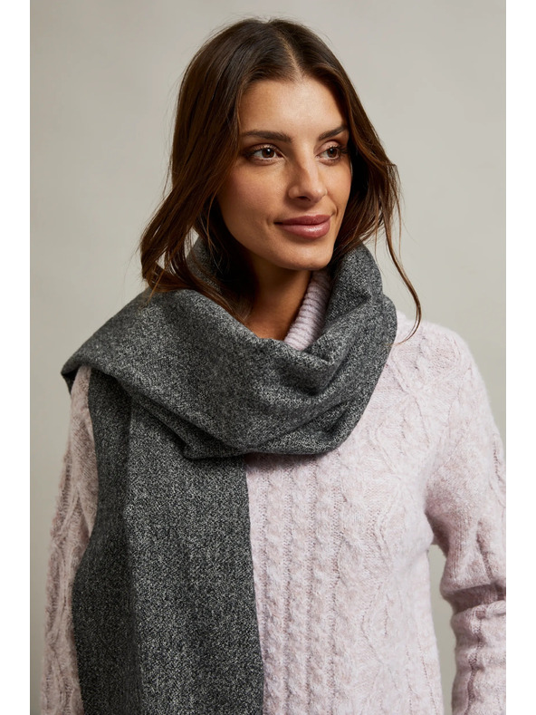 Moodo Grauer Damen-Plaid