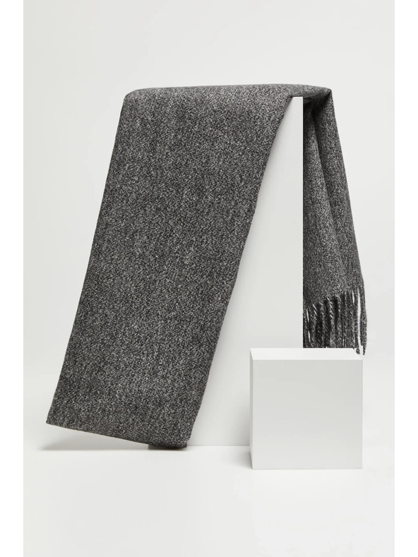 Moodo Grauer Damen-Plaid