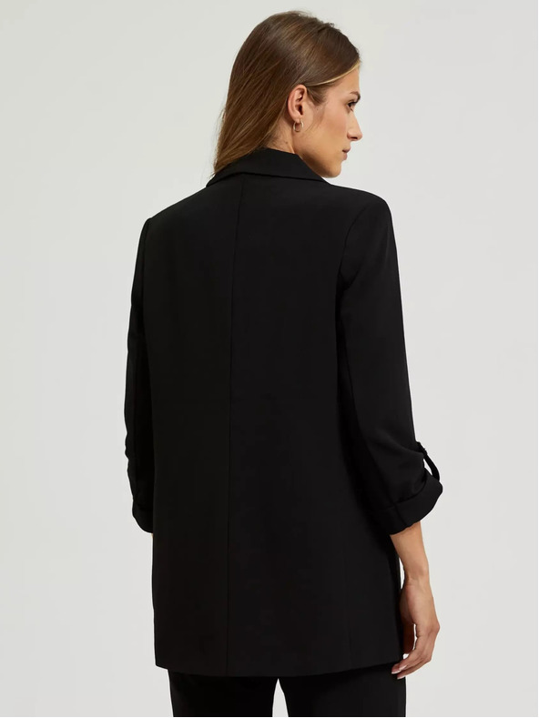 Moodo Schwarzer Damenblazer