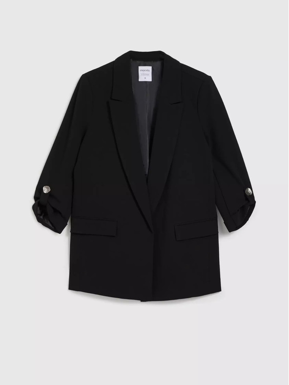 Moodo Schwarzer Damenblazer