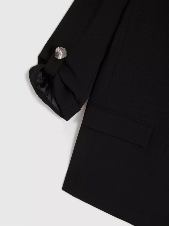 Moodo Schwarzer Damenblazer