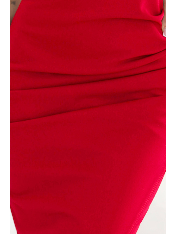 numoco Midi-Kleid CALLIE mit freien Schultern